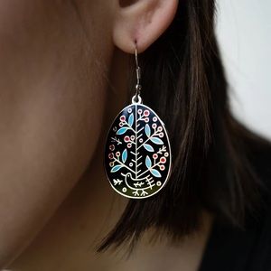 💎 3/$15 Dissent Ukrainian Easter Egg Earrings